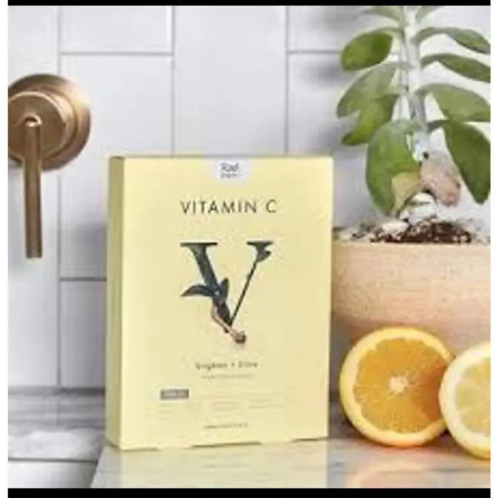 Rael Beauty Vitamin C Sheet face mask spa facial skincare anti aging wrinkle